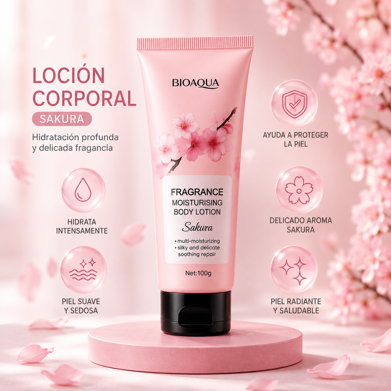 Kit de Cuidado Sakura BIOAQUA