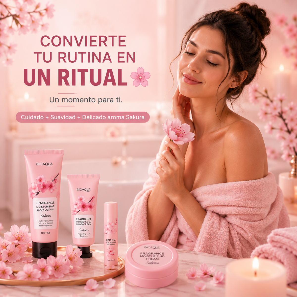 Kit de Cuidado Sakura BIOAQUA