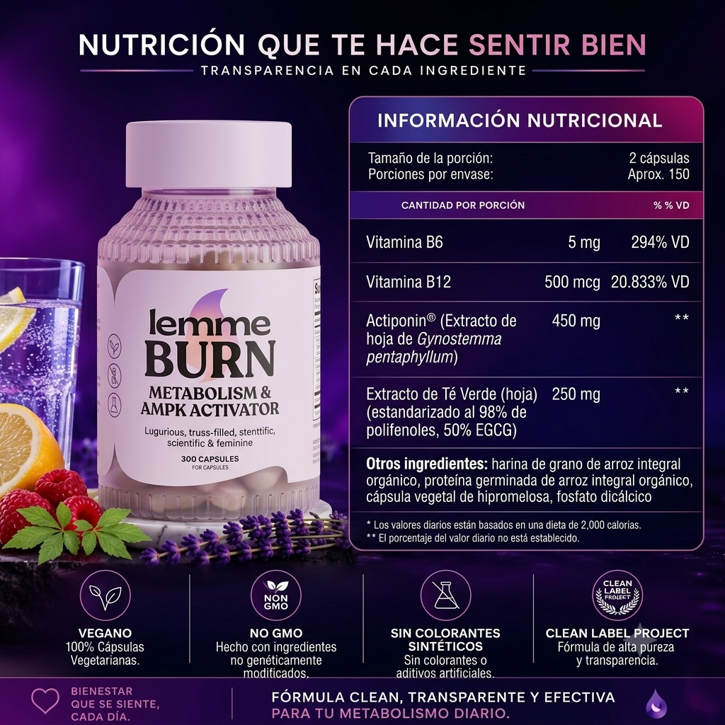 Lemme Burn™ - Bienestar Metabólico
